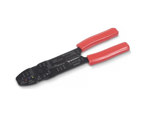 [Cabeus Монтажный инструмент] Cabeus HT-203M Многофункциональный инструмент для зачистки, обрезки проводов и обжима кабельных наконечников