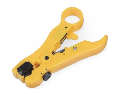 [Cabeus Монтажный инструмент] Cabeus HT-302A Многофункциональный инструмент для зачистки и обрезки витой пары, коаксиальных кабелей и плоского телефонного кабеля