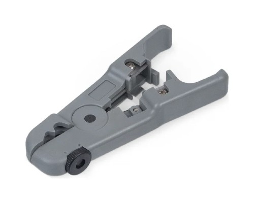 [Cabeus Монтажный инструмент] Cabeus HT-S501B Инструмент для зачистки и обрезки витой пары (UTP/STP) и телефонного кабеля диаметром 3.2 -9 мм, с регулировкой