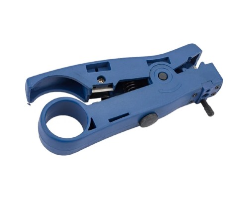 [Cabeus Монтажный инструмент] Cabeus TL-7500A Инструмент для зачистки и обрезки витой пары (UTP/STP) и телефонного кабеля диаметром 3.2 -9 мм, с регулировкой