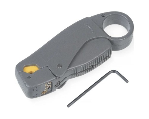 [Cabeus Монтажный инструмент] Cabeus HT-322 Инструмент для зачистки коаксиального кабеля RG-58/59/62/6