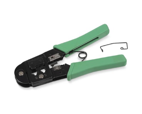 [Cabeus Монтажный инструмент] Cabeus HT-268 Инструмент обжимной для RJ-45 (8р8с), RJ-11/12 (6р6с, 6р4с, 6р2с)