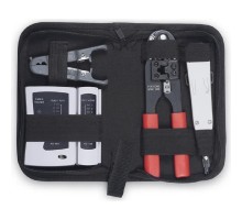 Cabeus HT-TK-02 Набор инструментов (инструмент обжимной, инструмент для заделки витой пары , зачистка, тестер)