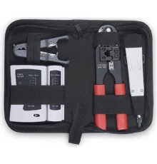 Cabeus HT-TK-02 Набор инструментов (инструмент обжимной, инструмент для заделки витой пары , зачистка, тестер)