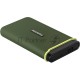 Накопитель Transcend Portable SSD ESD380C, 1000GB, Type-C, USB 3.2 Gen2, R/W 2000/2000MB/s, 97x54x13mm, два кабеля в комплекте (3 года)