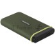 Накопитель Transcend Portable SSD ESD380C, 1000GB, Type-C, USB 3.2 Gen2, R/W 2000/2000MB/s, 97x54x13mm, два кабеля в комплекте (3 года)