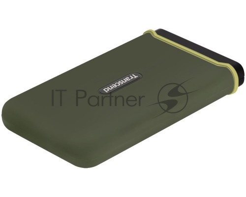 Накопитель Transcend Portable SSD ESD380C, 1000GB, Type-C, USB 3.2 Gen2, R/W 2000/2000MB/s, 97x54x13mm, два кабеля в комплекте (3 года)