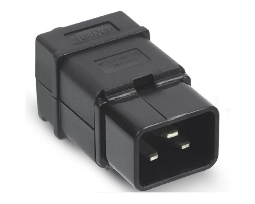[Cabeus кабели силовые] Cabeus IEC-320-C20 Вилка С20 разборная, 16А, 250 V, черная