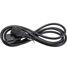 Cabeus PC-189-VDE-1.0-1.8M Кабель питания монитор-компьютер IEC 320 C13 - IEC 320 C14 (3x1.0), 1.8 м