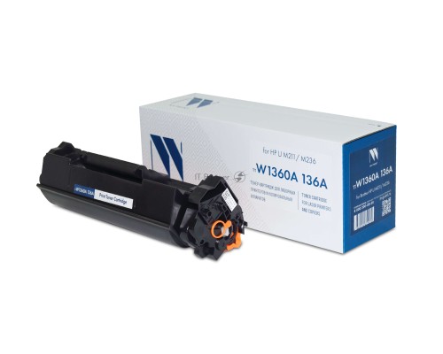 Картридж лазерный NVP совместимый NV-W1360A 136A (без ГАРАНТИИ) для HP LJ M211/M236 (1150k)