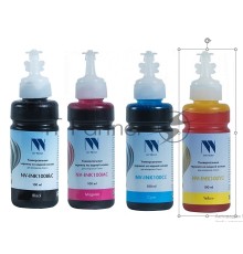 Чернила NV PRINT универсальные на водной основе для аппаратов Canon, комплект 4 цвета по 100 мл