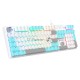 Клавиатура A4Tech Bloody S510N механическая белый USB