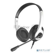 Наушники с микрофоном A4Tech Fstyler FH100U белый/черный 2м