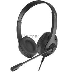 Наушники с микрофоном A4Tech Fstyler FH100i черный 1.8м накладные оголовье (FH100I)