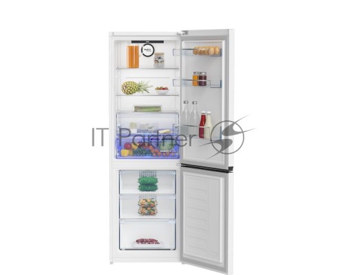 Холодильник Beko B3R0CNK362HW белый двухкамерный 220/100л морозилка снизу
