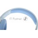 Гарнитура Edifier W600BT синий беспроводная