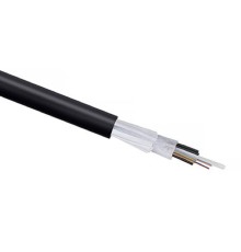 Cabeus SEG-9-01x08-D-J-PE-OUT Кабель волоконно-оптический 9/125 одномодовый, 8 волокон, loose tube, подвесной, для внешней прокладки (-60C ~ +70), PE, черный 