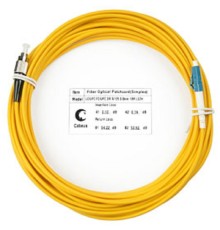Cabeus FOP(s)-9-LC-FC-20m Шнур оптический simplex LC-FC 9/125 sm 20м LSZH