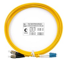 Cabeus FOP(d)-9-LC-FC-3m Шнур оптический duplex LC-FC 9/125 sm 3м LSZH