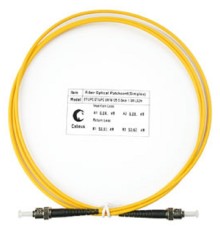 Cabeus FOP(s)-9-ST-ST-1,5m Шнур оптический simplex ST-ST 9/125 sm 1,5м LSZH