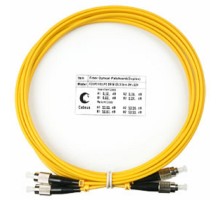 Cabeus FOP(d)-9-FC-FC-3m Шнур оптический duplex FC-FC 9/125 sm 3м LSZH
