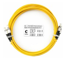Cabeus FOP(d)-9-FC-FC-7m Шнур оптический duplex FC-FC 9/125 sm 7м LSZH