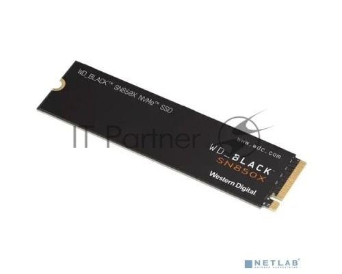 Накопитель SSD WD 1Tb Black SN850X, M.2(22x80mm), NVMe, PCIe 4.0 x4, 3D TLC, R/W 7300/6300MB/s, IOPs 800 000/1 100 000, TBW 600, DWPD 0.3 (12 мес.) Накопитель SSD WD 1Tb Black SN850X, M.2(22x80mm), NVMe, PCIe 4.0 x4, 3D TLC, R/W 7300/6300MB/s, IOPs 800 000/1 100 000, TBW 600, DWPD 0.3 (12 мес.)