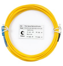 Cabeus FOP(s)-9-SC-FC-5m Шнур оптический simplex SC-FC 9/125 sm 5м LSZH