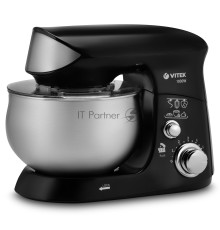 Миксер планетарный Vitek VT-1445 (MC) черный/серебро