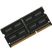 Оперативная память Digma 8Gb DDR3 1600MHz DGMAS31600008D RTL PC3-12800 CL11 SO-DIMM 204-pin 1.5В dual rank