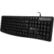 Клавиатура Оклик/Oklick 145M черный USB Multimedia