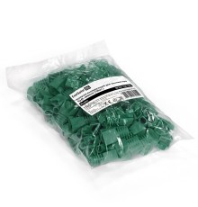 Колпачок ExeGate BC45-100-GN изолирующий для коннектора RJ-45, зеленый (100шт)