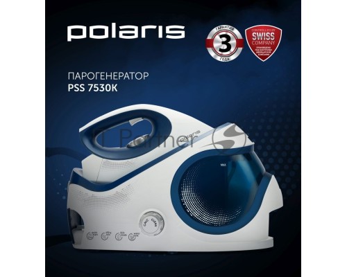 Парогенератор Polaris PSS 7530K,  синий / белый