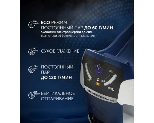 Парогенератор Polaris PSS 7530K,  синий / белый