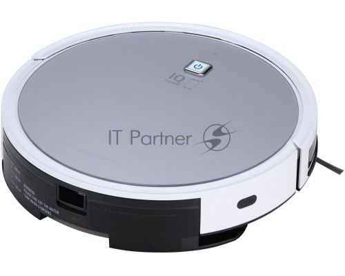 Робот-пылесос Polaris IQ Home PVCR 4105 серебристый, 25 Вт, 2600 мАч Li-Ion, уборка влажная/сухая, пылесборник контейнер 0.4 л