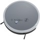 Робот-пылесос Polaris IQ Home PVCR 4105 серебристый, 25 Вт, 2600 мАч Li-Ion, уборка влажная/сухая, пылесборник контейнер 0.4 л