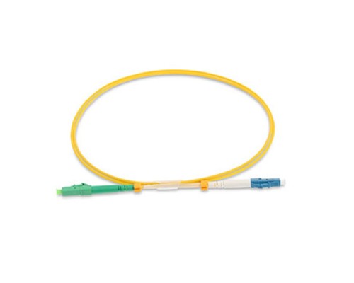 [Cabeus Патч-корды волоконно-оптические, пигтейлы] Cabeus FOP(s)-9-LC/APC-LC/UPC-7m Шнур оптический simplex LC/APC-LC/UPC 9/125 sm 7м LSZH