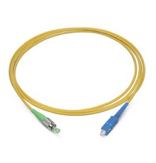 Cabeus FOP(s)-9-FC/APC-SC/UPC-1m Шнур оптический simplex FC/APC-SC/UPC 9/125 sm 1м LSZH