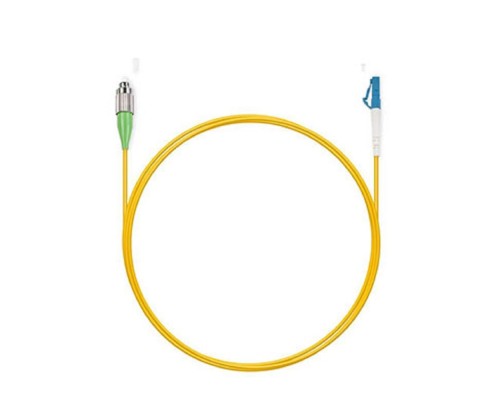 [Cabeus Патч-корды волоконно-оптические, пигтейлы] Cabeus FOP(s)-9-FC/APC-LC/UPC-20m Шнур оптический simplex FC/APC-LC/UPC 9/125 sm 20м LSZH