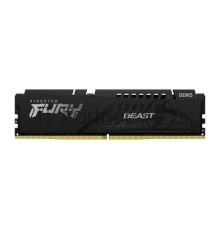 Оперативная память Kingston 8Gb DDR5 5200Mhz DIMM PC41600, FURY Beast Black CL40 (KF552C40BB-8) (retail)