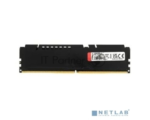 Оперативная память Kingston 8Gb DDR5 5200Mhz DIMM PC41600, FURY Beast Black CL40 (KF552C40BB-8) (retail)