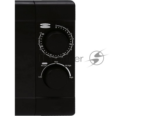 Микроволновая печь Nordfrost MWS-2070 B черный, 20 л, 700 Вт, переключатели - поворотный механизм