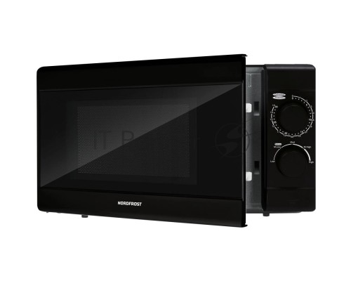 Микроволновая печь Nordfrost MWS-2070 B черный, 20 л, 700 Вт, переключатели - поворотный механизм