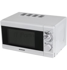 Микроволновая печь Nordfrost MWS-2070 W белый, 20 л, 700 Вт, переключатели - поворотный механизм
