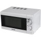 Микроволновая печь Nordfrost MWS-2070 W белый, 20 л, 700 Вт, переключатели - поворотный механизм