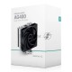 Кулер DEEPCOOL AG400 220W Intel LGA1700/1200/1151/1150/1155, for AMD- AM5/AM4 (727590) (R-AG400-BKNNMN-G-1) {18}