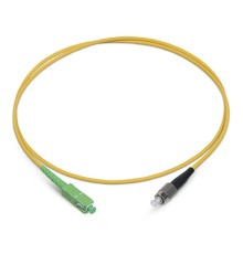 Cabeus FOP(s)-9-SC/APC-FC/UPC-10m Шнур оптический simplex SC/APC-FC/UPC 9/125 sm 10м LSZH