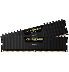 Оперативная память Corsair DDR4, 3200MHz 32GB 2x16GB Dimm, Unbuffered, Dual Rank, 16-20-20-38, XMP 2.0, Vengeance LPX black Heatspreader, Black PCB, 1.35V