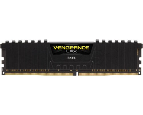 Оперативная память Corsair DDR4, 3200MHz 32GB 2x16GB Dimm, Unbuffered, Dual Rank, 16-20-20-38, XMP 2.0, Vengeance LPX black Heatspreader, Black PCB, 1.35V