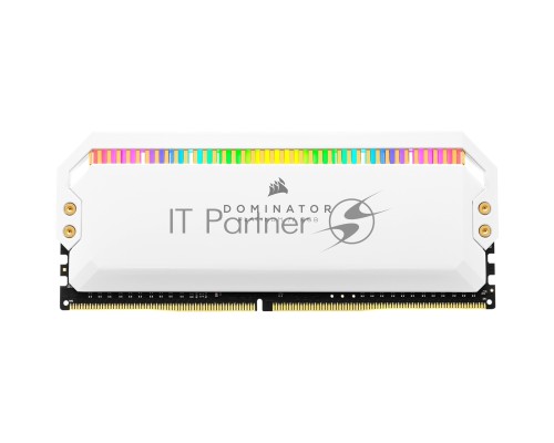 Модуль памяти Corsair DDR4, 3600MHz 16GB 2x8GB DIMM, Unbuffered, 18-19-19-39, XMP 2.0, DOMINATOR PLATINUM RGB White Heatspreader, RGB LED, 1.35V